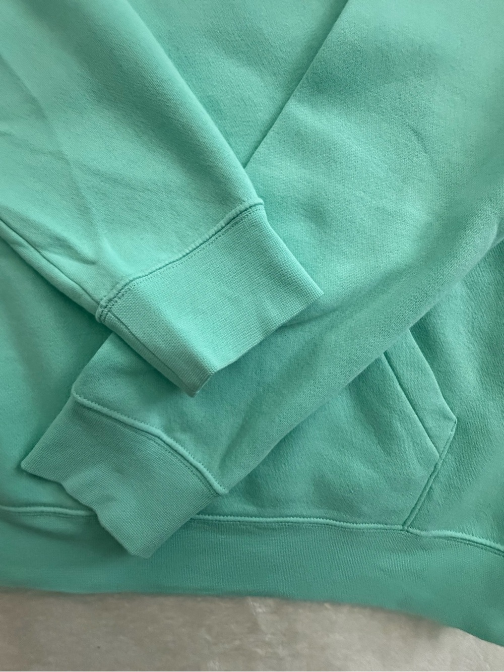 Nike Women's Mint Green Pullover Hoodie, Size L - Picture 6 of 11